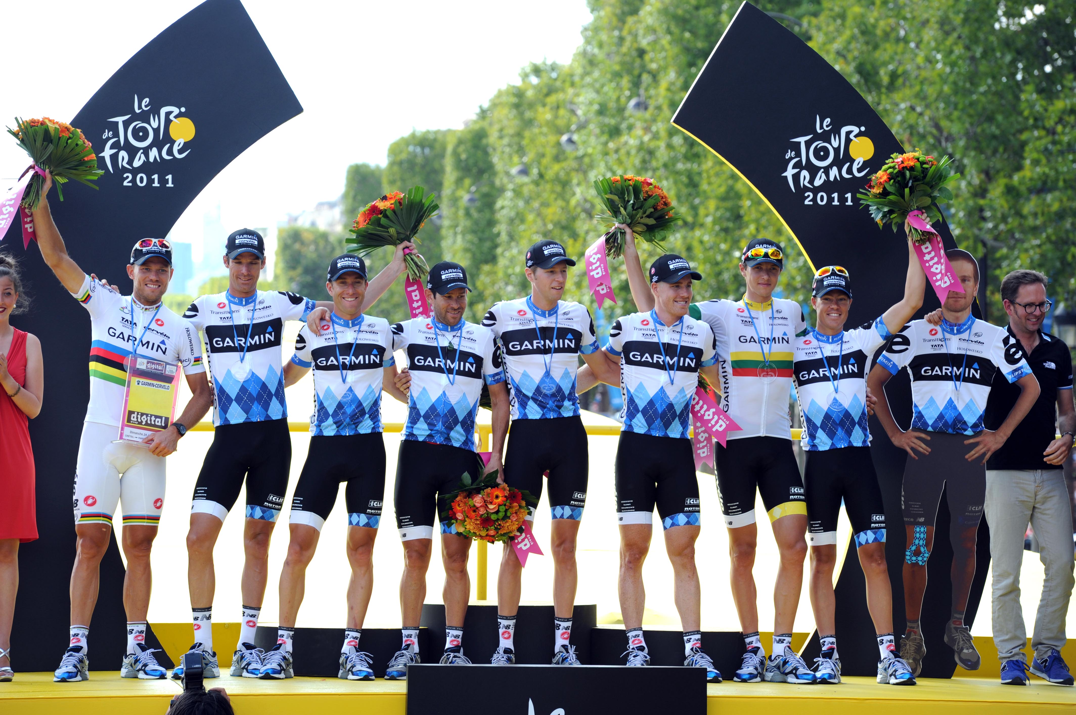 universitetsstuderende klinke Transplant Tour de France: Garmin takes podium in Paris as Tour's top team - Garmin  Blog