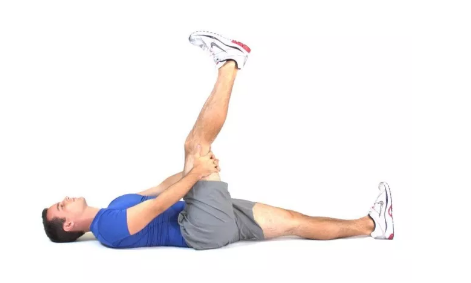 stretching
