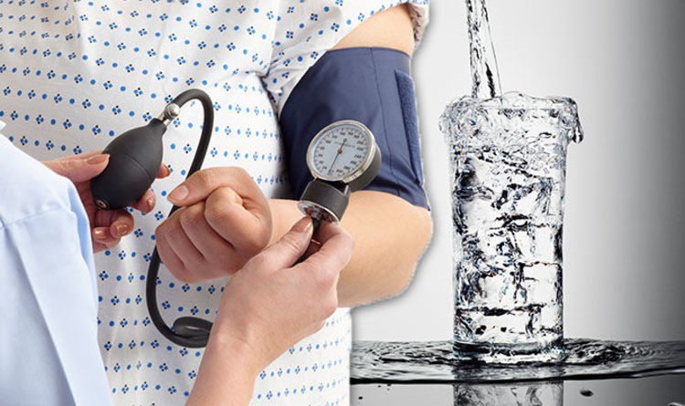 water and blood pressure