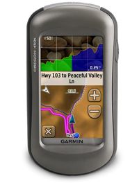 Oregon450T_HR, GPS for hikers 