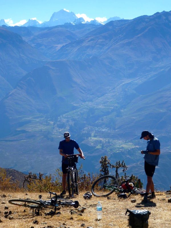 Bike Campsite in Peru