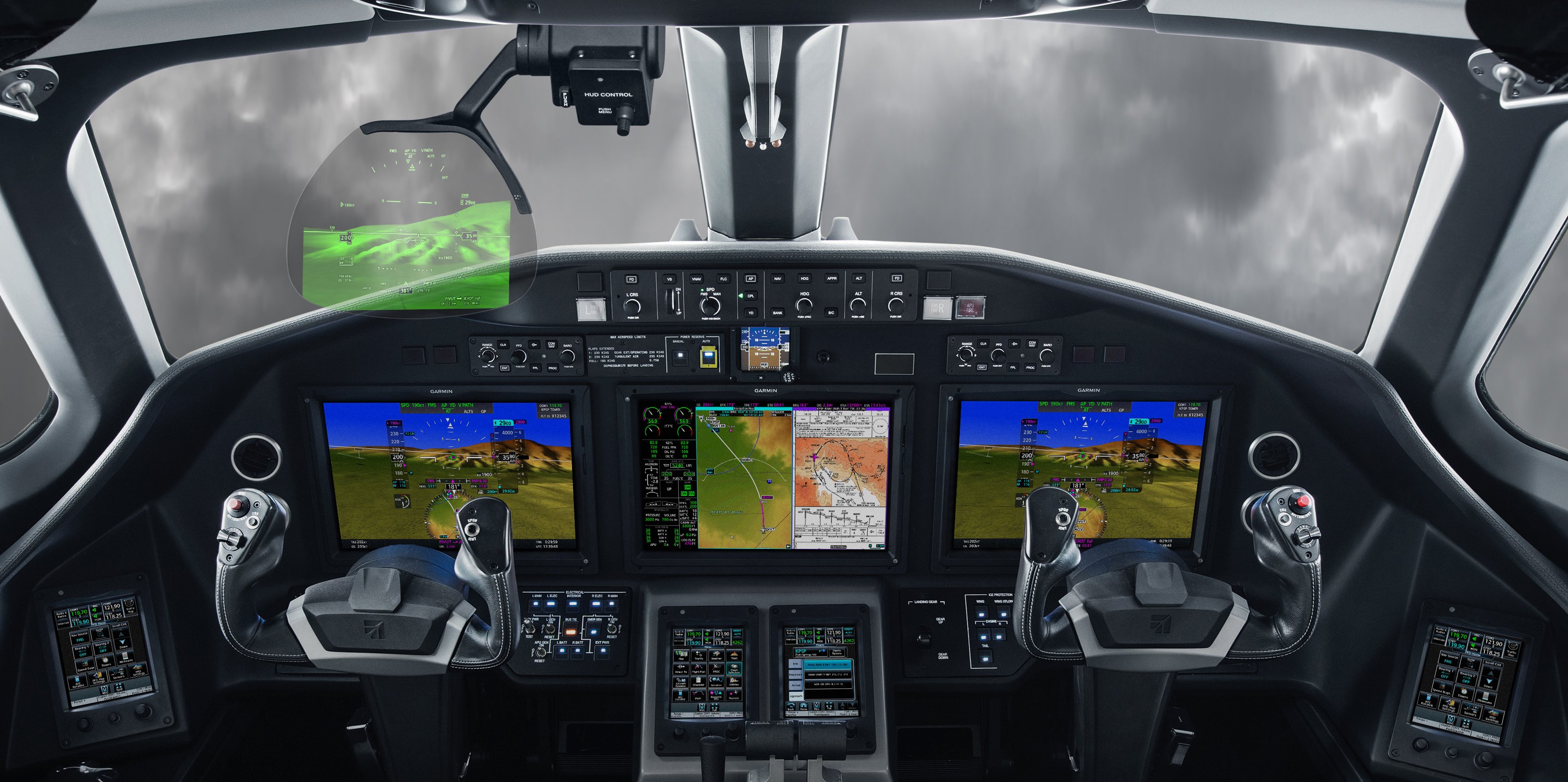 Announcement: Garmin Head-up Display for Integrated Flight Decks