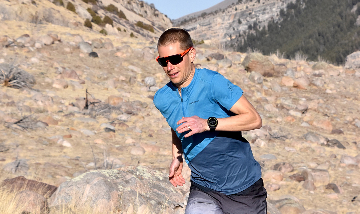 Mountain runner and racer Gabe Joyes needs a watch that can keep up. Enter Garmin Enduro.