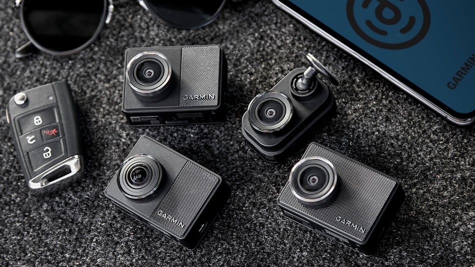 The new Garmin dash cam family includes the Dash Cam™ Mini 2, 47, 57 and 67W models.