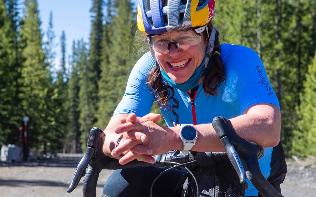 Garmin pro Rebecca Rusch gives advice on off-road biking.