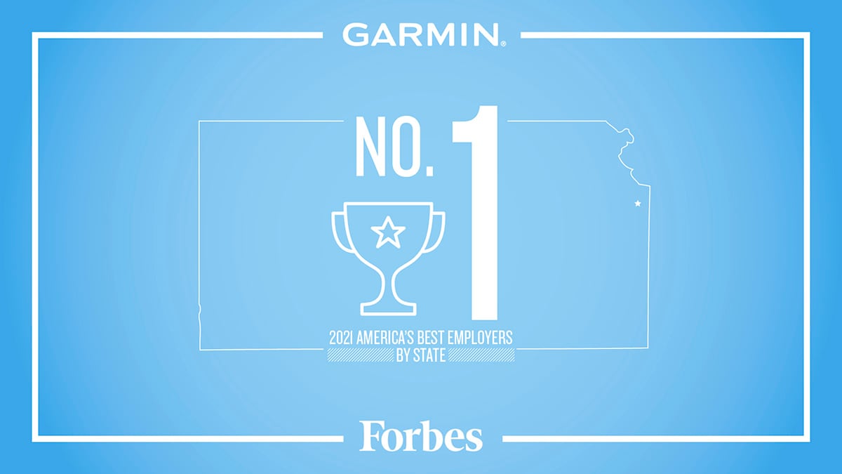 Garmin wins Forbes Best Employer in Kansas
