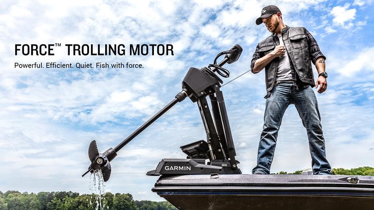 Garmin® the freshwater trolling motor market with Force, unveils industry's most powerful, most efficient trolling motor - Garmin