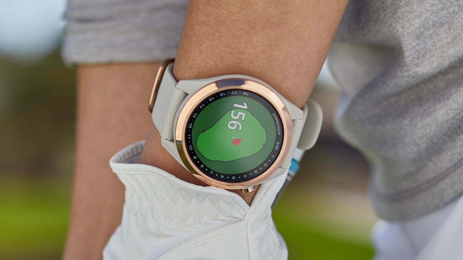 Garmin Approach series golf smartwatches. 
