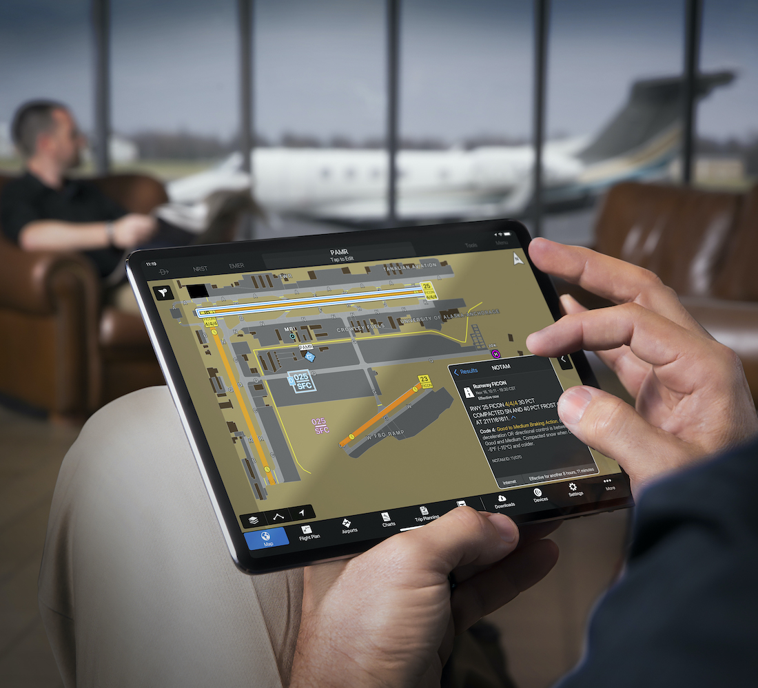 Latest Garmin Pilot app update expanded NOTAM display Airport page and more - Newsroom