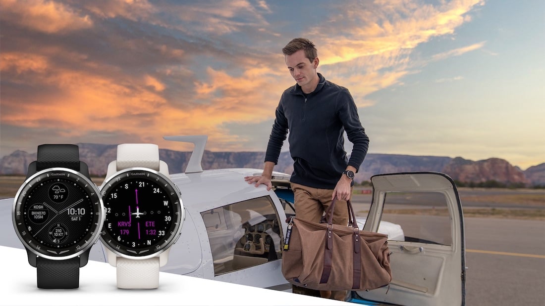 Garmin announces Air X10 GPS aviator smartwatch