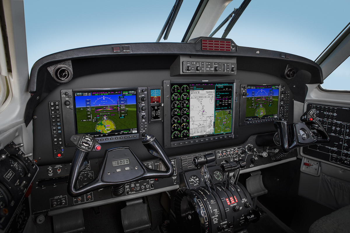 Garmin delivers 750th integrated flight deck upgrade for King Air aircraft - Garmin