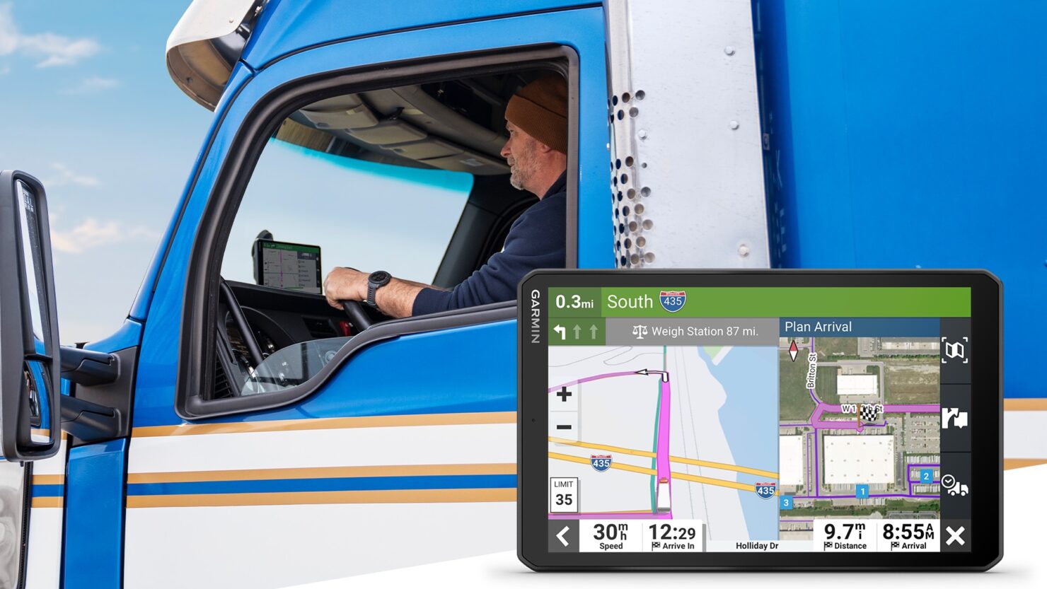 announces the new dezl OTR trucking navigator series