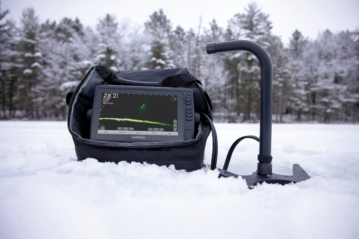 Garmin brings LiveScope Plus to its lithium-powered ice fishing