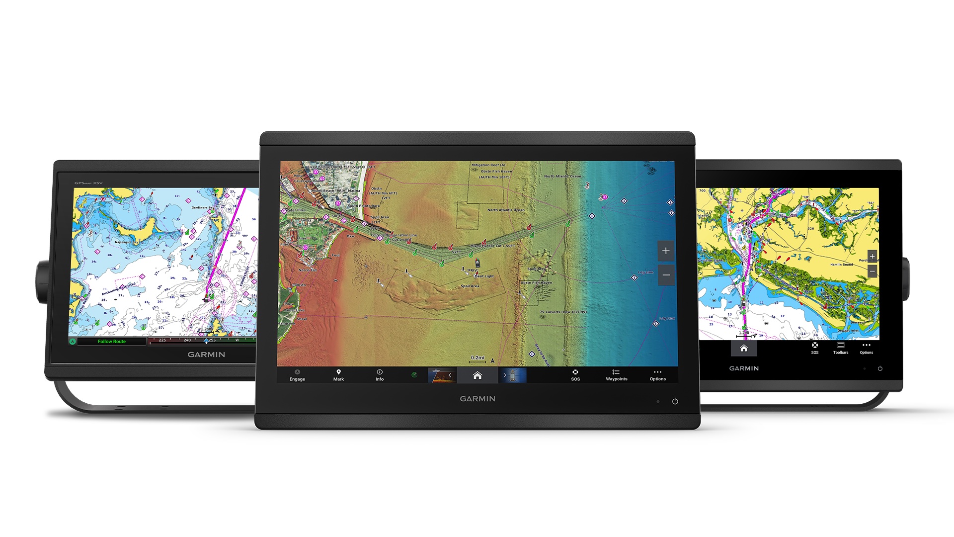 Garmin marine cartography now in GPSMAP chartplotter
