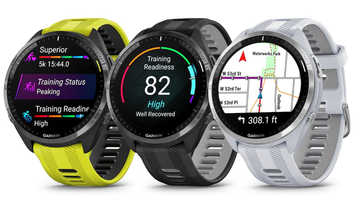 Garmin Forerunner 265 and 965 announced with new AMOLED screens – but not  much else