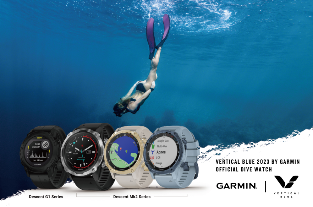 Garmin announces its sponsorship of the world-renowned freediving event: Vertical Blue 2023 by Garmin - Garmin Newsroom