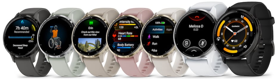 picture of Venu 3 smartwatches designed for fitness and health. 