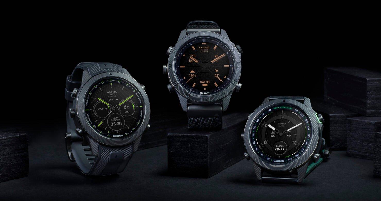 picture of three MARQ luxury tool watches.