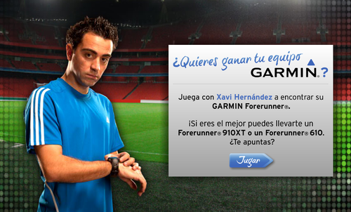 Xavi Hernández - Garmin Forerunner
