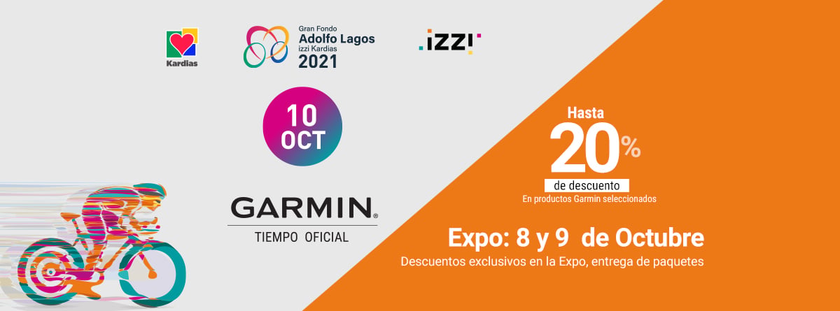 Garmin Tiempo Oficial Gran Fondo Adolfo Lagos Izzi Kardias