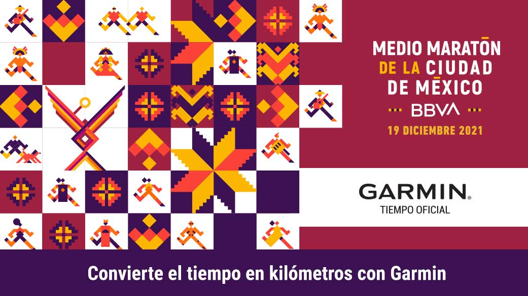 21K CDMX Garmin Tiempo Oficial