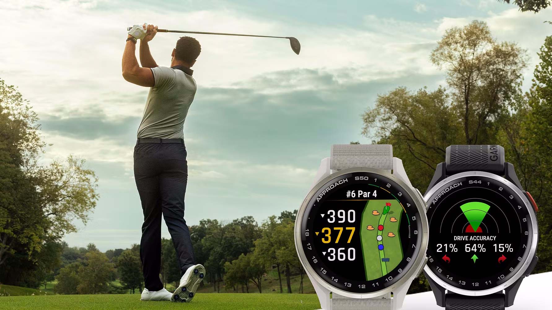 Paranna pelitasoasi uusilla Garmin Approach S44- ja Approach S50-golfälykelloilla
