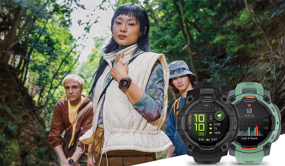 Garmin Instinct 3 -mallisto - kestäviä älykelloja AMOLED-näytöllä