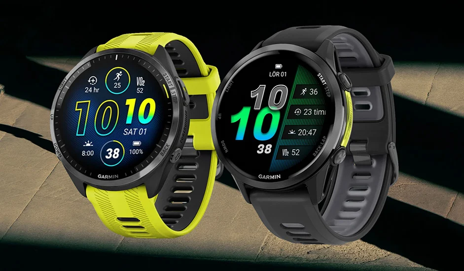 Ero Garmin Forerunner 965:n ja 970:n välillä