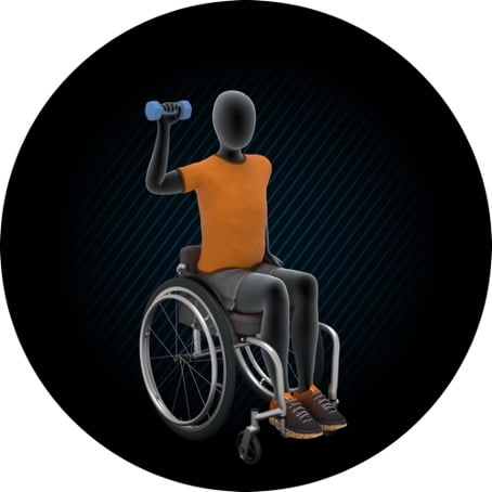 Garmin - Exercices en fauteuil roulant