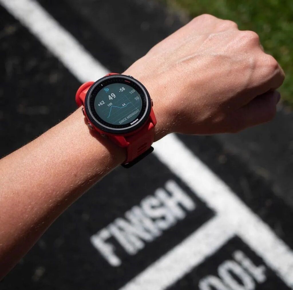 Bodybattery yang bisa diakses dengan jam tangan Garmin