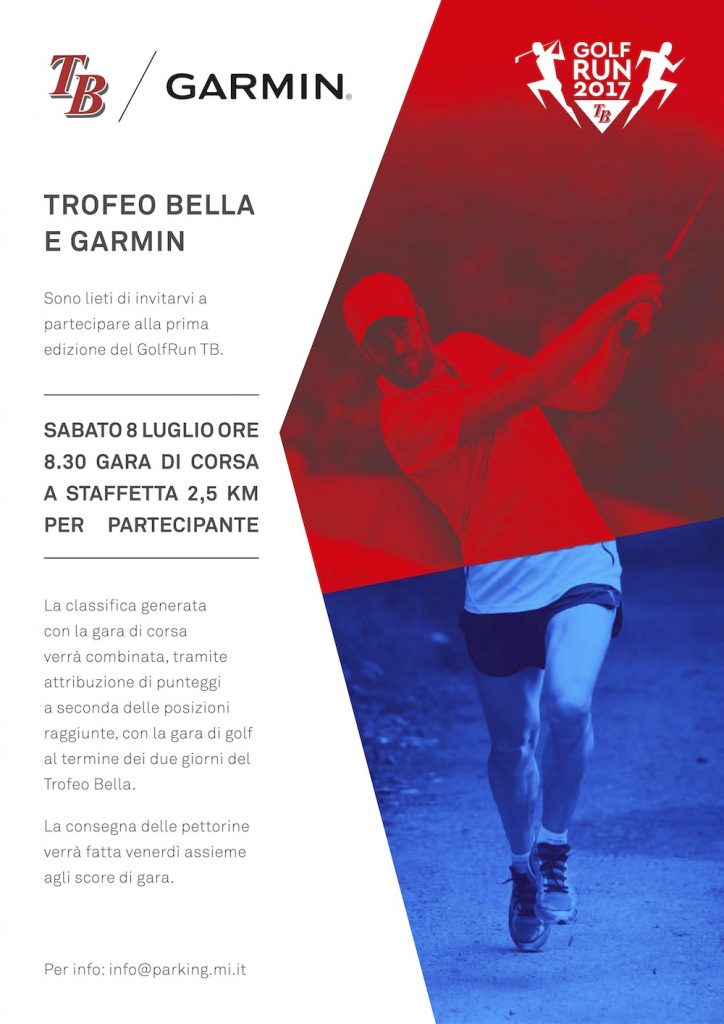 Golf - Trofeo Bella GolfRun - locandina