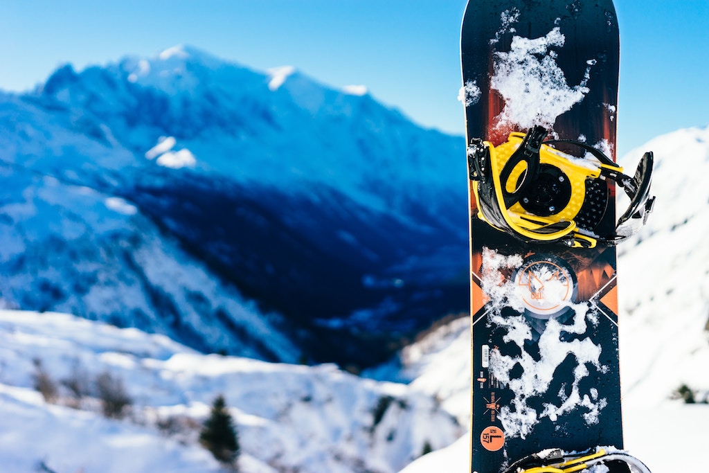 Garmin snowboard