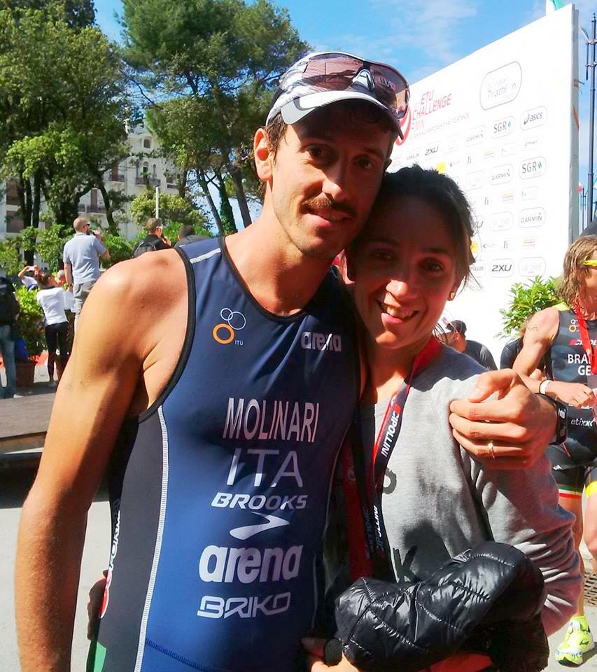 Giulio Molinari e Carlotta Bolis - allenamento per la maratona