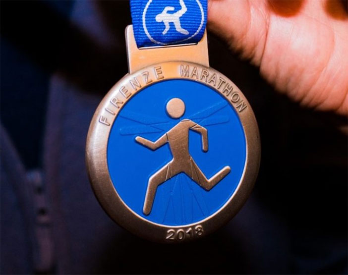 medaglia della prima maratona