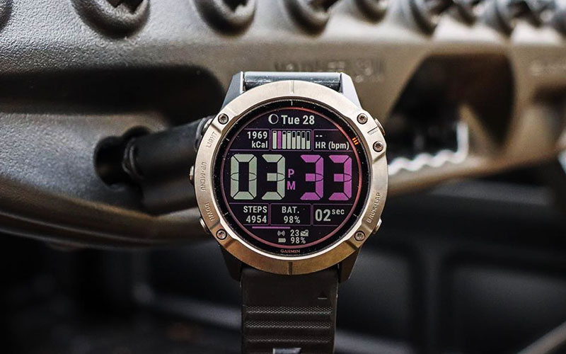 watchface digitali per smartwatch garmin