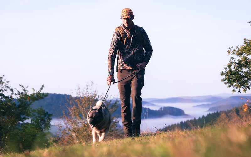 trekking con cane