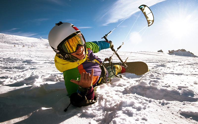 snowkite