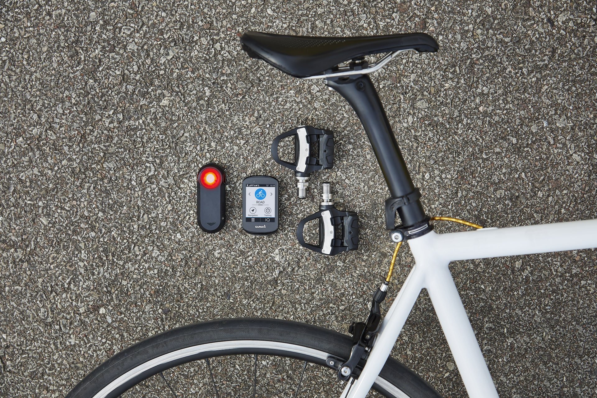 Garmin Rally pedalen