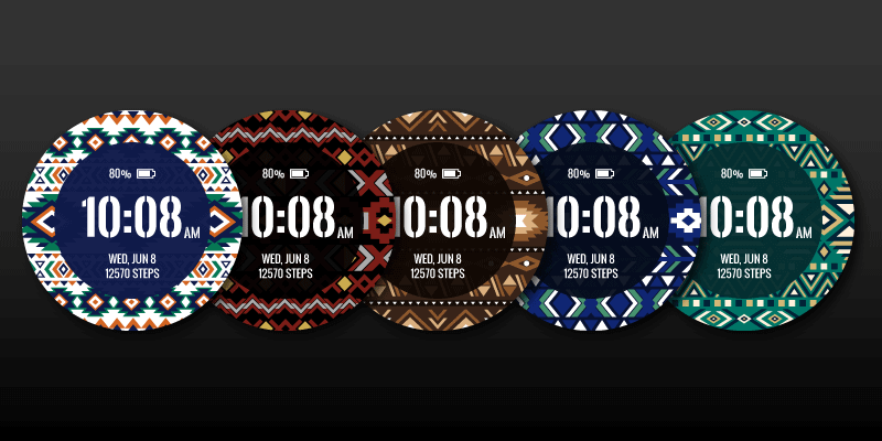 Leukste Garmin watch faces Bohemian Adventures.