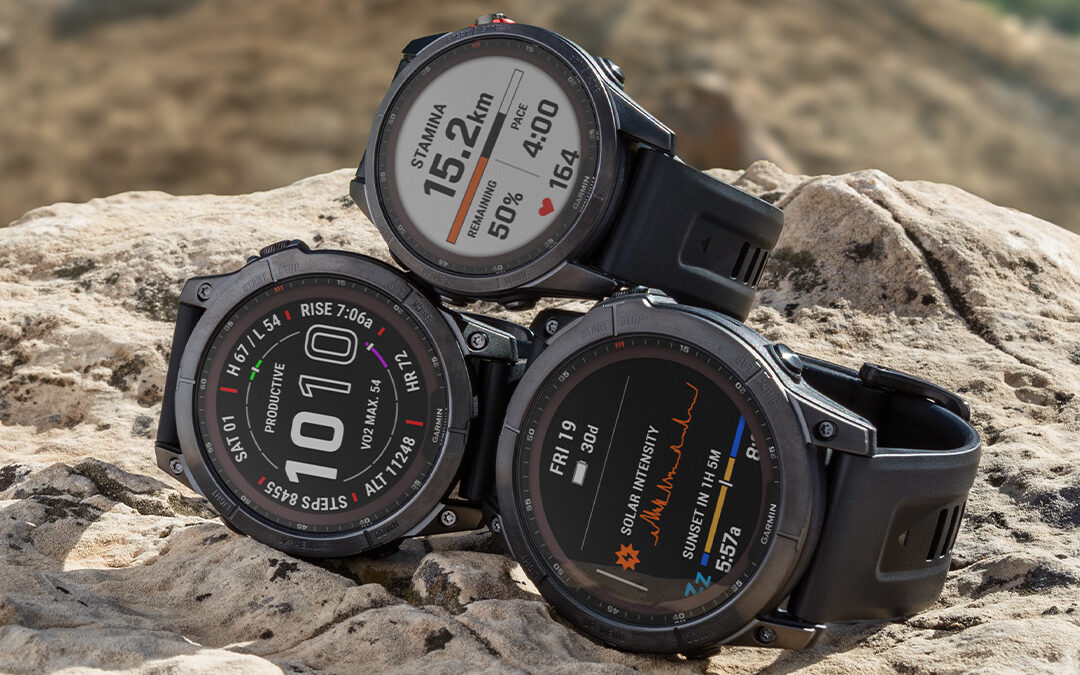 fenix 7 series smartwatches van Garmin.