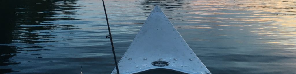 kanot på sjön