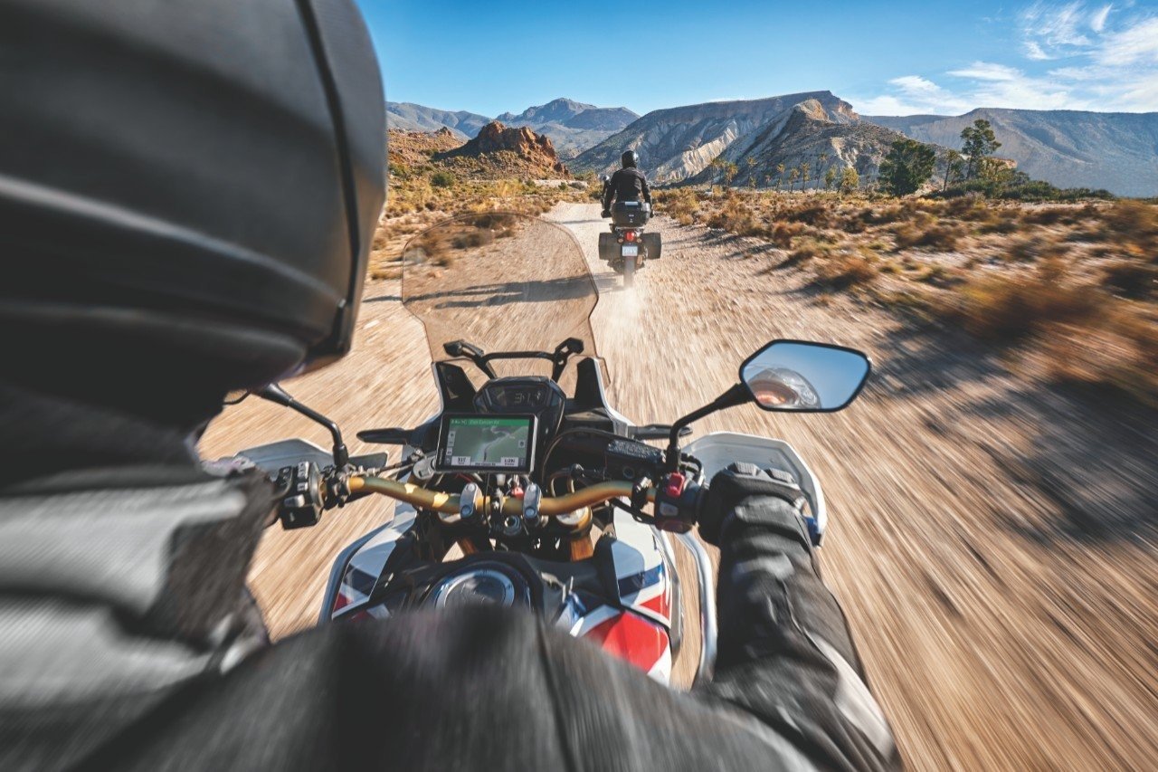 GPS-navigatorer för motorcyklister