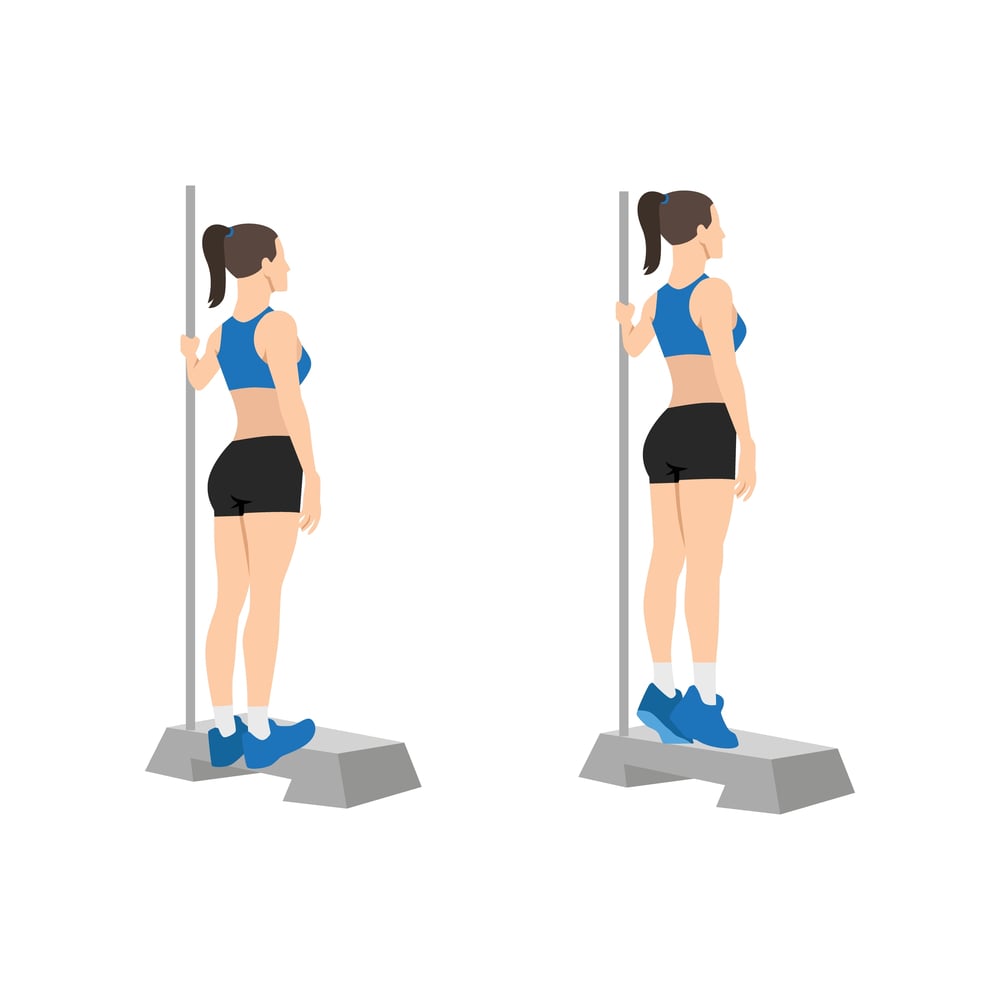 Calf Raise ท่าเวทเทรนนิ่งสำหรับนักวิ่ง