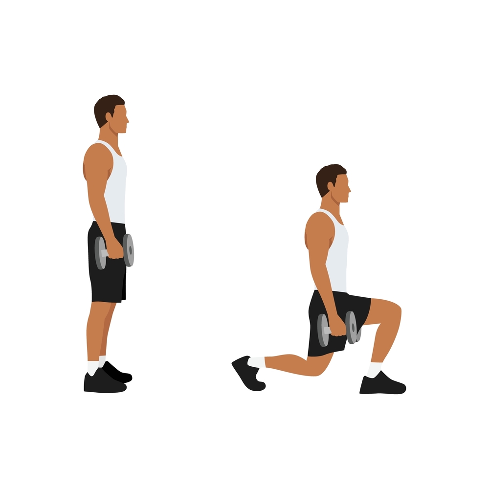 Walking Lunge ท่าเวทเทรนนิ่งสำหรับนักวิ่ง