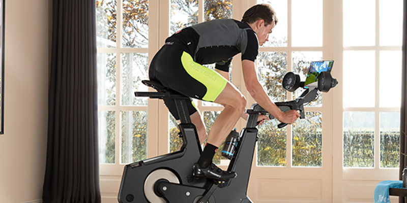 man-riding-tacx-smart-trainer