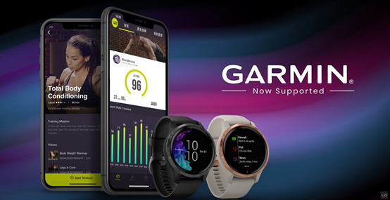 Garmin智慧手錶支援Live Motion Matching™即時動作比對技術